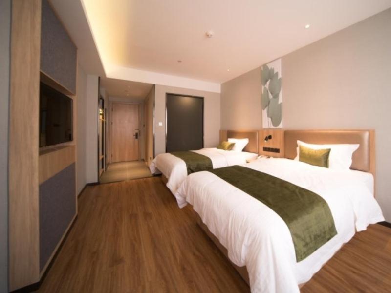 Greentree Inn Anhui Hefei Mengcheng Road Beierhuan Express Hotel Extérieur photo