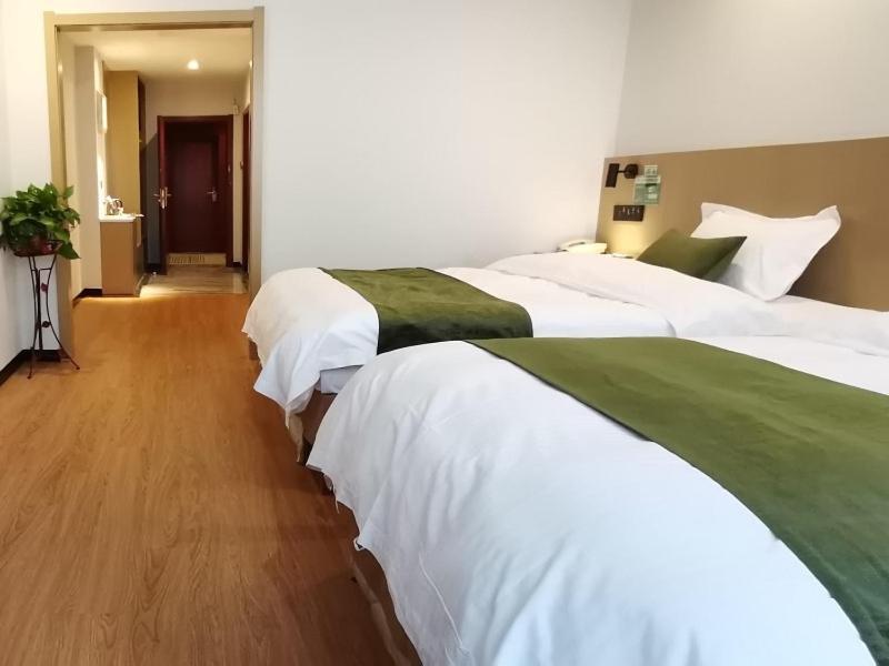 Greentree Inn Anhui Hefei Mengcheng Road Beierhuan Express Hotel Extérieur photo