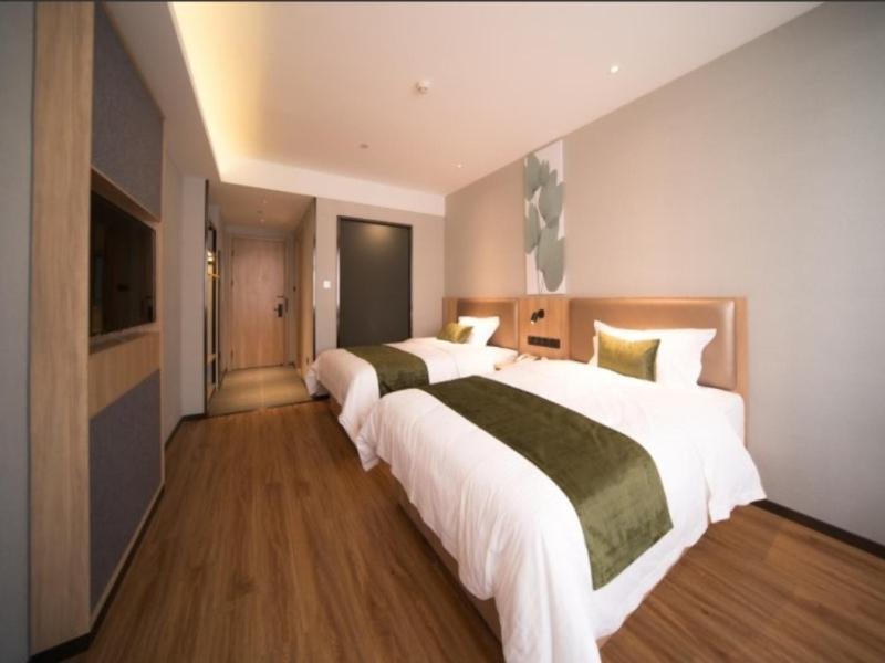 Greentree Inn Anhui Hefei Mengcheng Road Beierhuan Express Hotel Extérieur photo