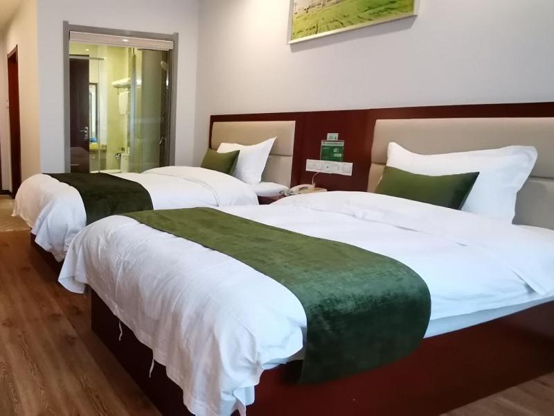 Greentree Inn Anhui Hefei Mengcheng Road Beierhuan Express Hotel Extérieur photo