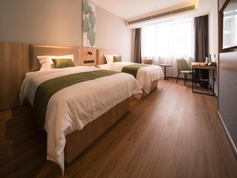Greentree Inn Anhui Hefei Mengcheng Road Beierhuan Express Hotel Extérieur photo