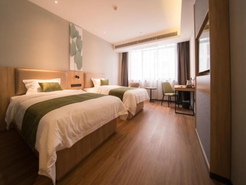 Greentree Inn Anhui Hefei Mengcheng Road Beierhuan Express Hotel Extérieur photo
