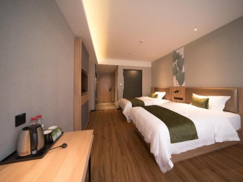 Greentree Inn Anhui Hefei Mengcheng Road Beierhuan Express Hotel Extérieur photo