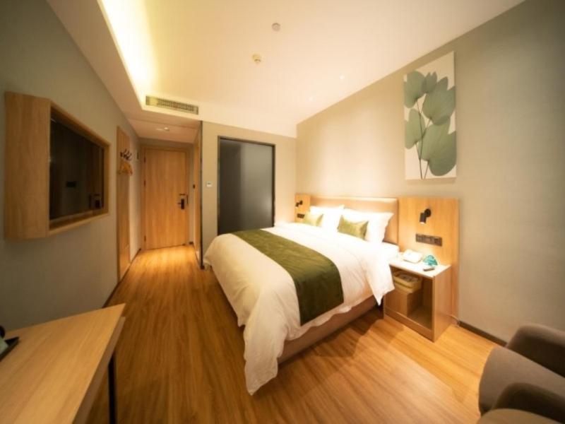 Greentree Inn Anhui Hefei Mengcheng Road Beierhuan Express Hotel Extérieur photo