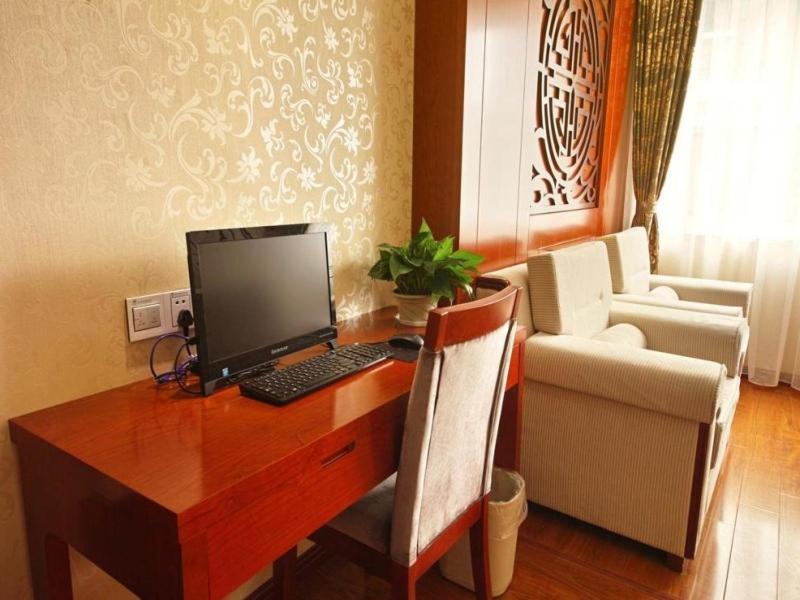Greentree Inn Anhui Hefei Mengcheng Road Beierhuan Express Hotel Extérieur photo